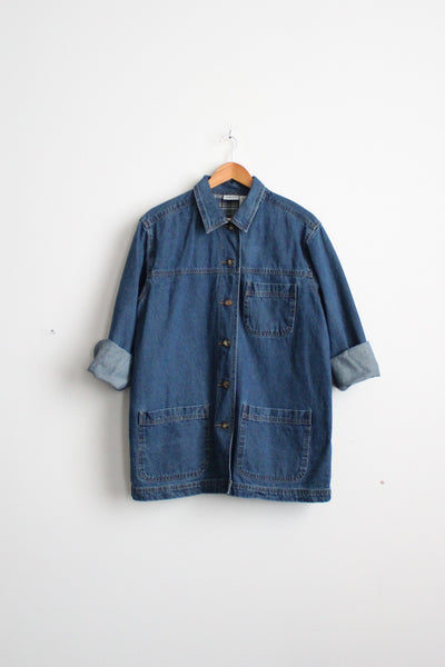 denim chore coat