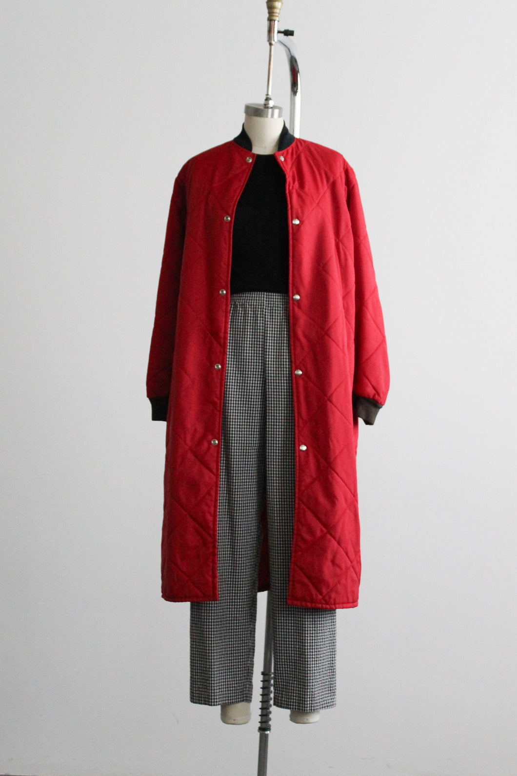 tomato quilted jacket