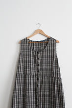 farmers market plaid cotton dress