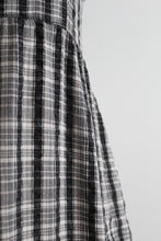 farmers market plaid cotton dress