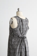 farmers market plaid cotton dress