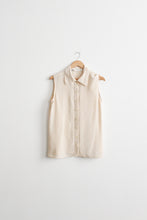 bone silk button up