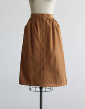 wheaten corduroy skirt