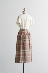 fieldwalk midi skirt