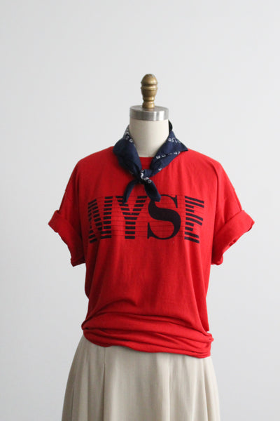 ny stock exchange graphic tee