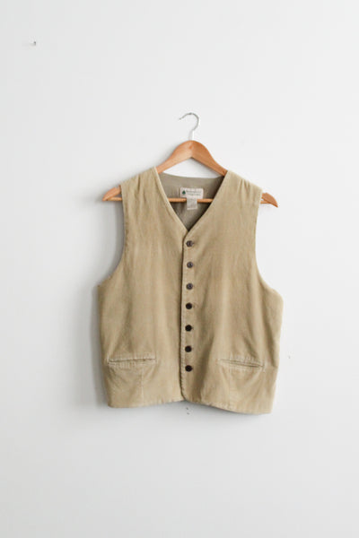 barley corduroy vest