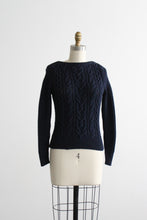 north sea cotton cable knit sweater