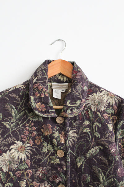 daisy tapestry jacket