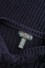 north sea cotton cable knit sweater