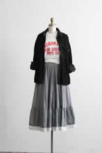 sweetgrass gingham midi skirt