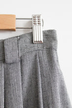 checkmate midi skirt