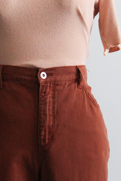 clay cropped trousers