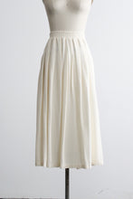 chamomile midi skirt