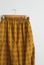 turmeric check trousers