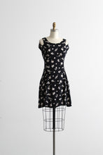 sprig open-shoulder mini dress