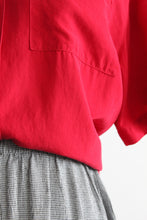 tomato silk button up