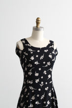sprig open-shoulder mini dress