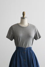 dove gray cotton tee