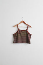 striped crop top