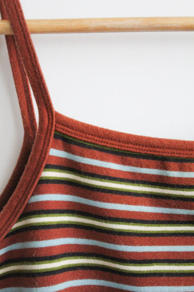 striped crop top