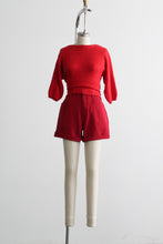 maraschino angora sweater