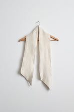 eggshell winter scarf