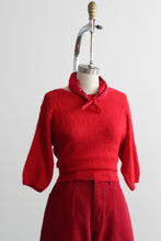 maraschino angora sweater