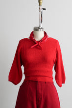 maraschino angora sweater