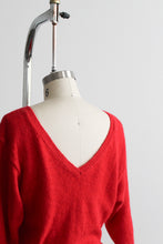 maraschino angora sweater