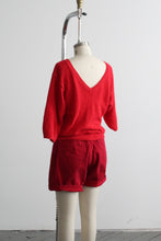 maraschino angora sweater