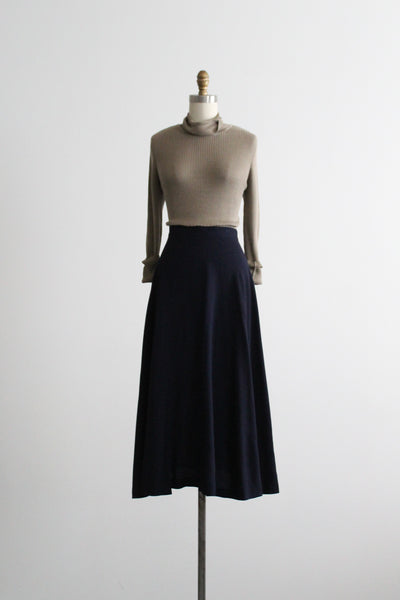 starry night midi skirt