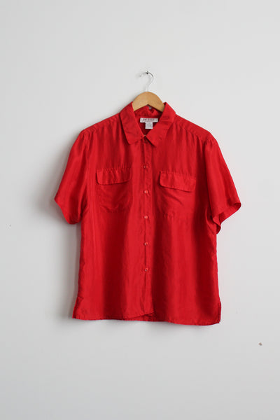 orchard silk button up