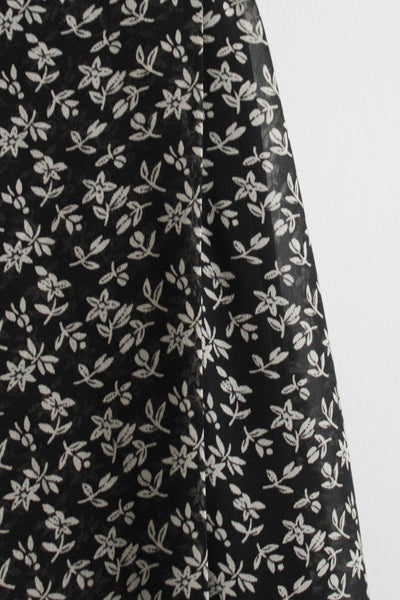 dark gardens maxi skirt