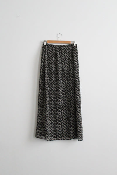 dark gardens maxi skirt