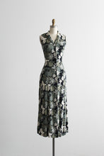 secret garden lattice-back dress