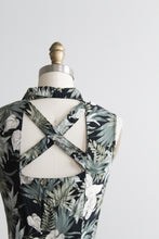 secret garden lattice-back dress