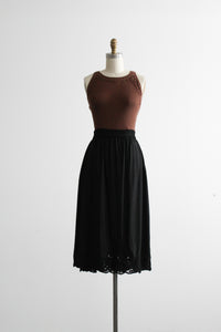 cinder cutwork skirt