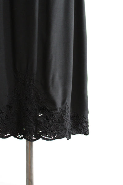cinder cutwork skirt