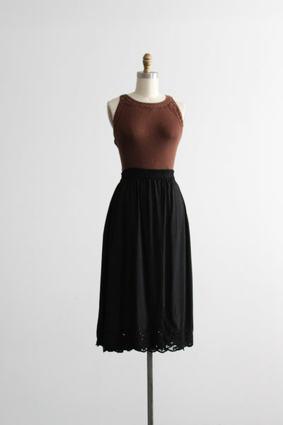 cinder cutwork skirt