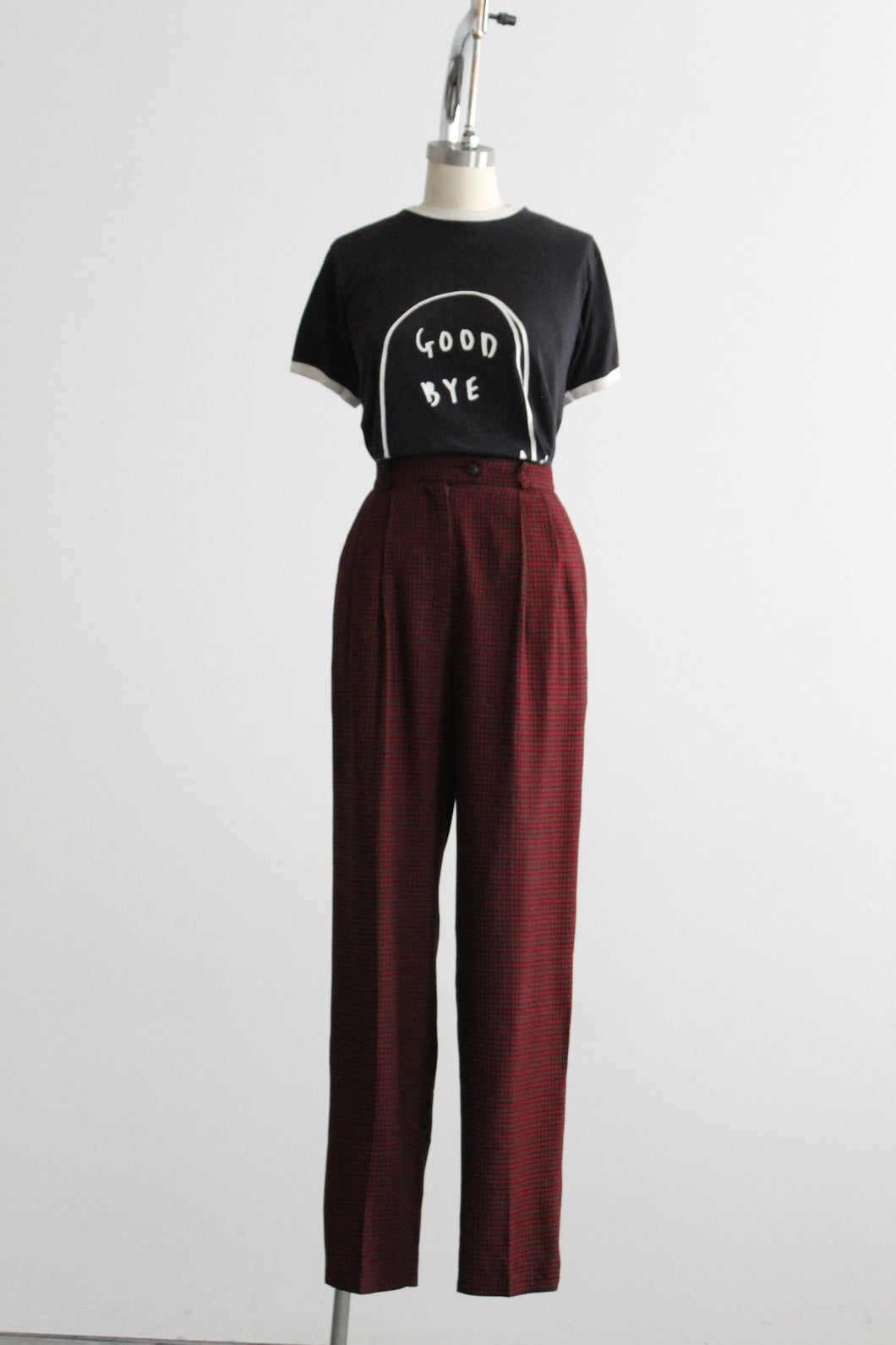 cobble hill plaid trousers