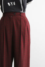 cobble hill plaid trousers