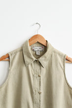 sageleaf linen button up