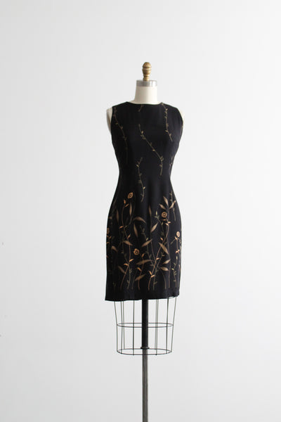 botanical shift dress