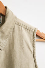 sageleaf linen button up