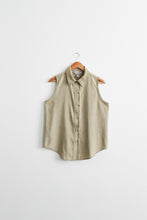 sageleaf linen button up