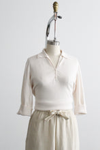 salt cotton collared pullover