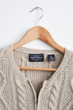 chanterelle cable knit cardigan