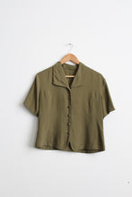 laurel silk button up