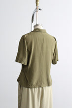 laurel silk button up