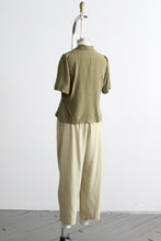 laurel silk button up